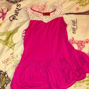 Pink shirt